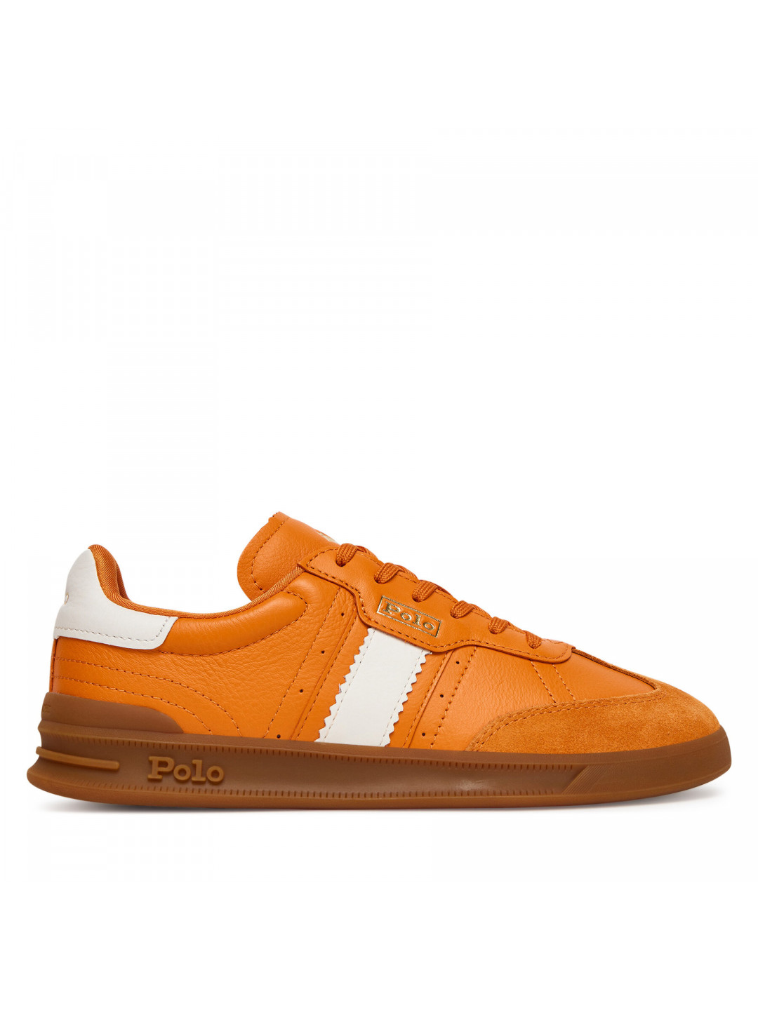 Sneakersy Polo Ralph Lauren Aera 804956688007 Oranžová